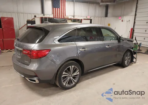2019 Acura Mdx Tech Pkg from USA, damaged, VIN 5J8YD4H56KL027687